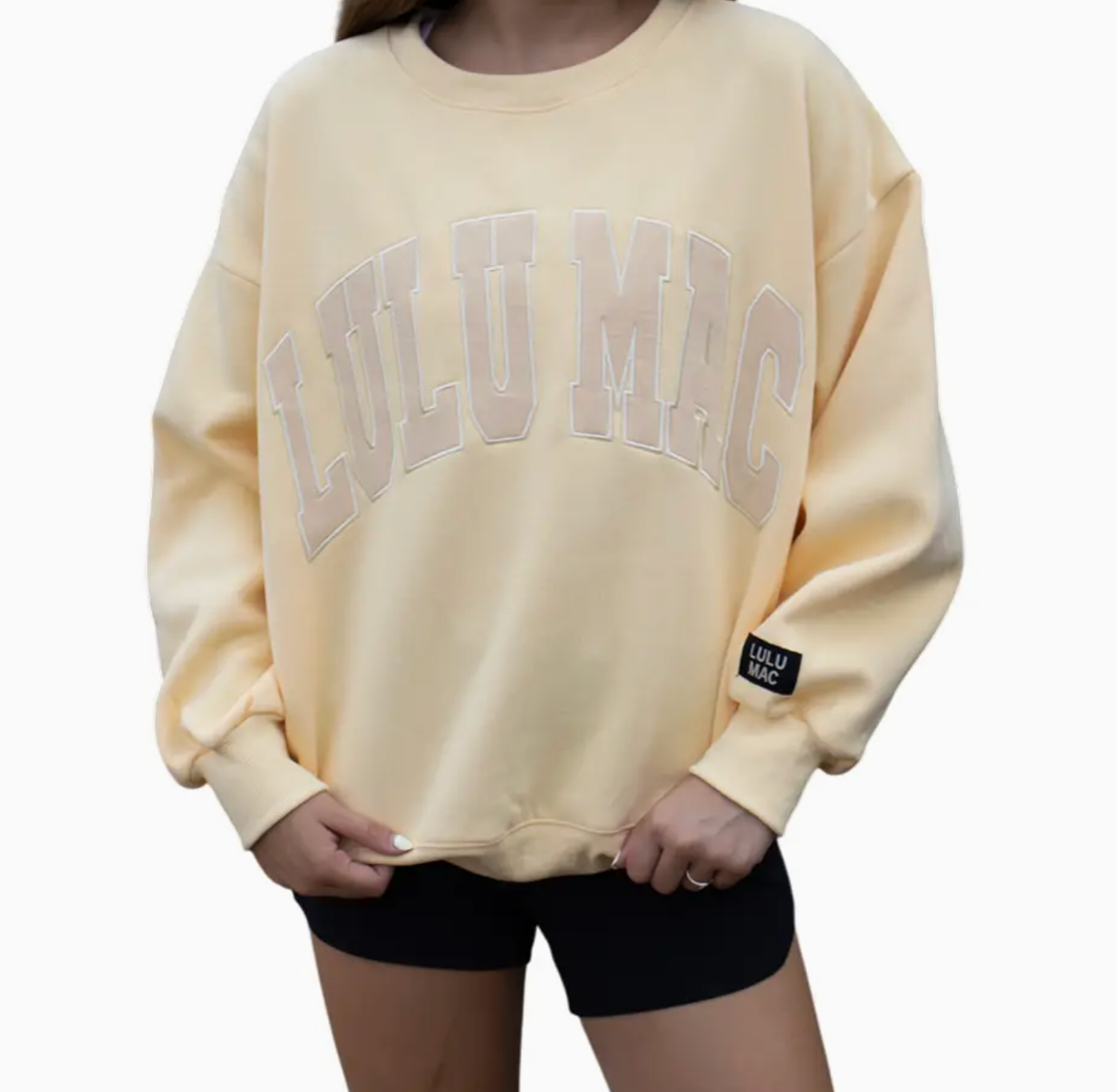 Lulu Mac Sweatshirt - Butter | Lipchic Boutique